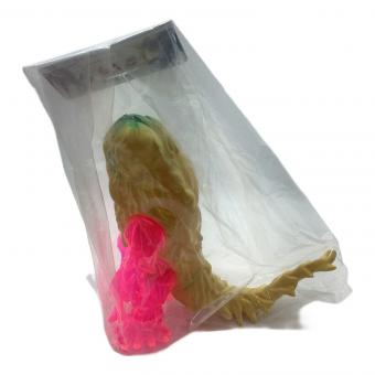 マルサン ヘドラ ソフビフィギュア イエローピンク 世紀の大怪獣