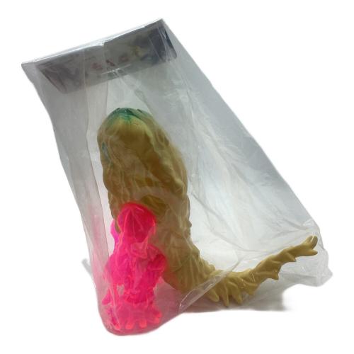 マルサン ヘドラ ソフビフィギュア イエローピンク 世紀の大怪獣