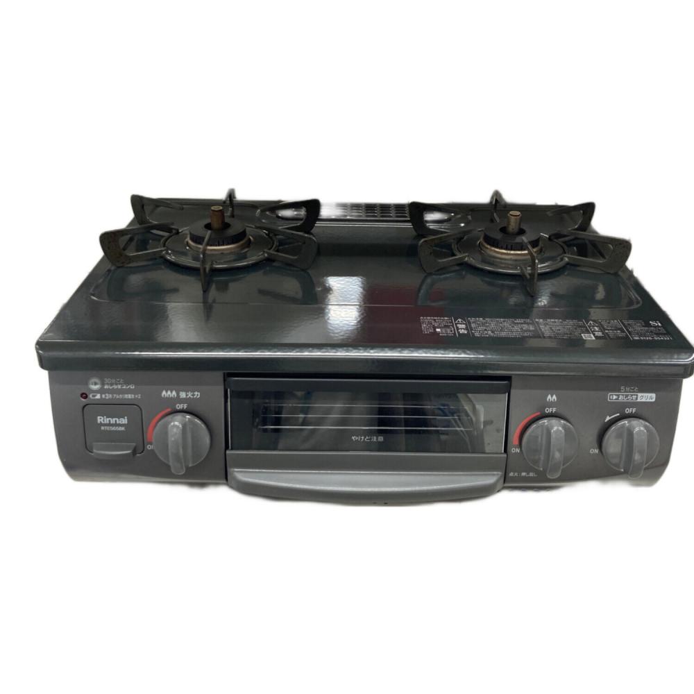 Rinnai (リンナイ) LPガステーブル RTE565BKL 2024年製 PSLPGマーク有 