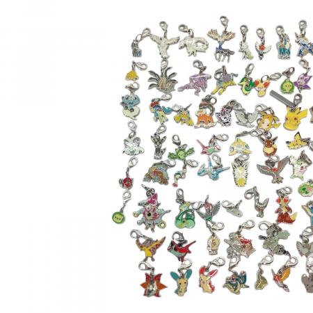 Pokemon Center (ポケモンセンター) 102個セット メタルチャームセット