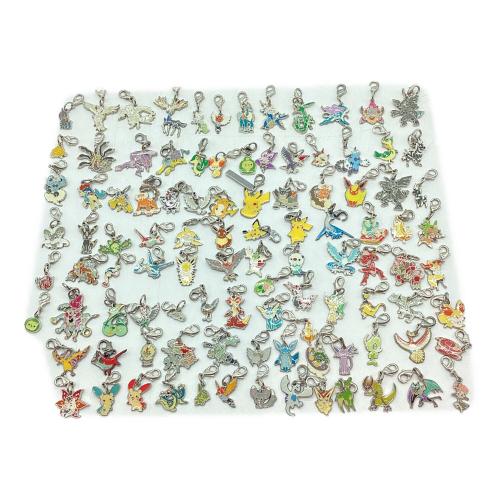 Pokemon Center (ポケモンセンター) 102個セット メタルチャームセット フック緩み、破損品あり