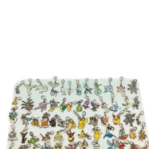 Pokemon Center (ポケモンセンター) 102個セット メタルチャームセット フック緩み、破損品あり