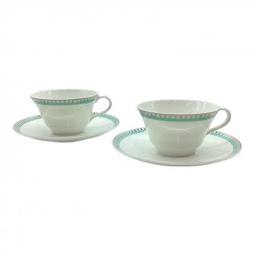 新品未使用Tiffany & Co. プラチナブルーバンドデザートプレート TIFFANY & Co. (ティファニー) デザートプレート プラチナブルーバンド