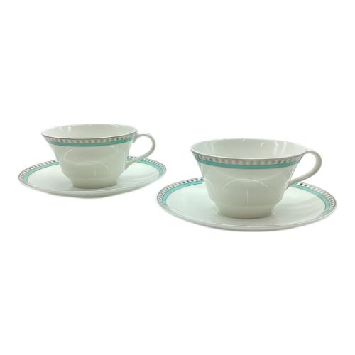 TIFFANY & Co. (ティファニー アンド コー) カップ&ソーサー プラチナブルーバンド