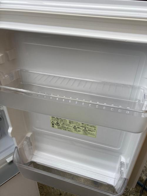 SHARP (シャープ) 2ドア冷蔵庫 SJ-GD14C-W 2017年製 137L