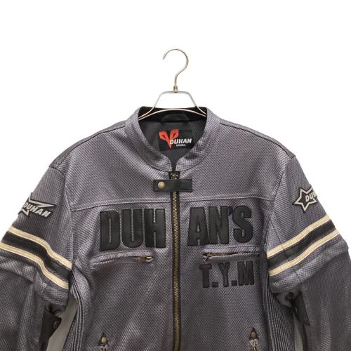 DUHAN (ドゥーハン) モーターサイクルメッシュジャケット メンズ グレー