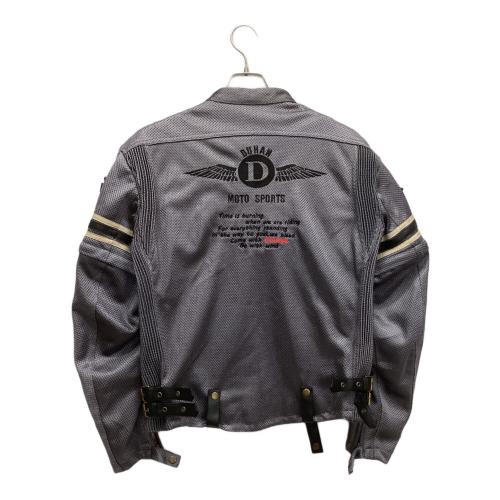 DUHAN (ドゥーハン) モーターサイクルメッシュジャケット メンズ グレー