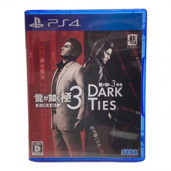 セガ 龍が如く極3/龍が如く3外伝Dark Ties Playstation4用ソフト CERO D (17歳以上対象)