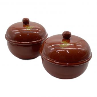 浄法寺塗 (ジョウボウジヌリ) 蓋付き椀 2P 漆器