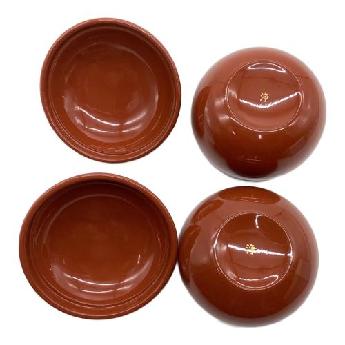 浄法寺塗 (ジョウボウジヌリ) 蓋付き椀 2P 漆器