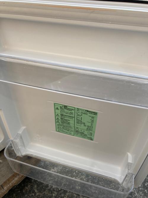Hisense (ハイセンス) 2ドア冷蔵庫 HR-B95A 2020年製 93L