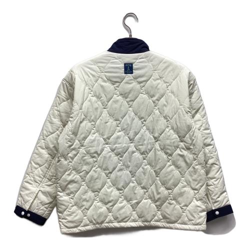 PiNG (ピン) ゴルフウェア(トップス) 622-5220001 キルティング ブルゾンジャケット レディース SIZE XL アイボリー