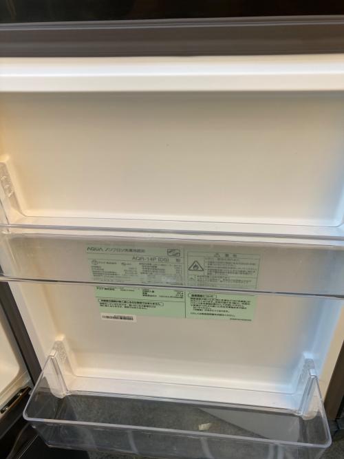 AQUA (アクア) 2ドア冷蔵庫 AQR-14P 2023年製 135L