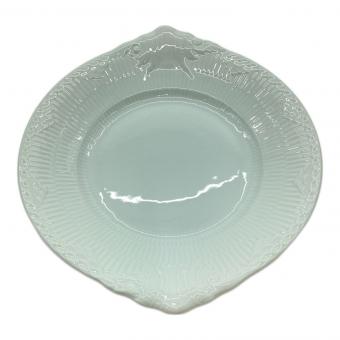 ROYAL COPENHAGEN (ロイヤル・コペンハーゲン) オーバルプレート ホワイトフルーテッド・ハーフレース