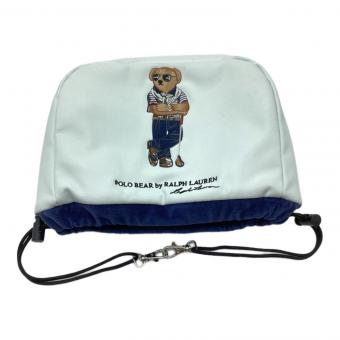 polobear アイアンカバー ユニセックス ホワイト×ネイビー