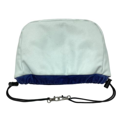 polobear アイアンカバー ユニセックス ホワイト×ネイビー