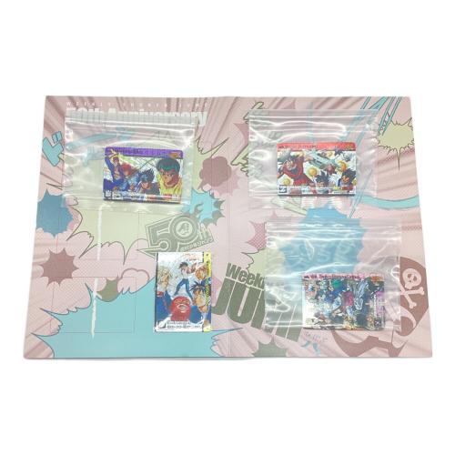 BANDAI (バンダイ) 週刊少年ジャンプ展 創刊50周年記念 プレミアムカードダスセット ジョジョの冒険カード欠品