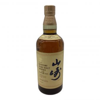 サントリー 山崎 ジャパニーズウィスキー 12年 750ml