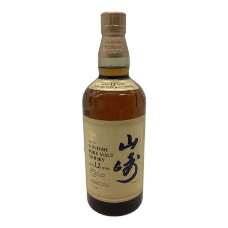 サントリー 山崎 ジャパニーズウィスキー 12年 750ml｜トレファクONLINE