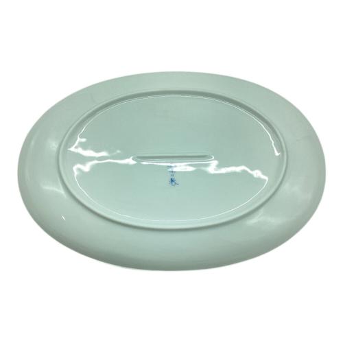 深川製磁 (フカガワセイジ) オーバルプレート 水引草