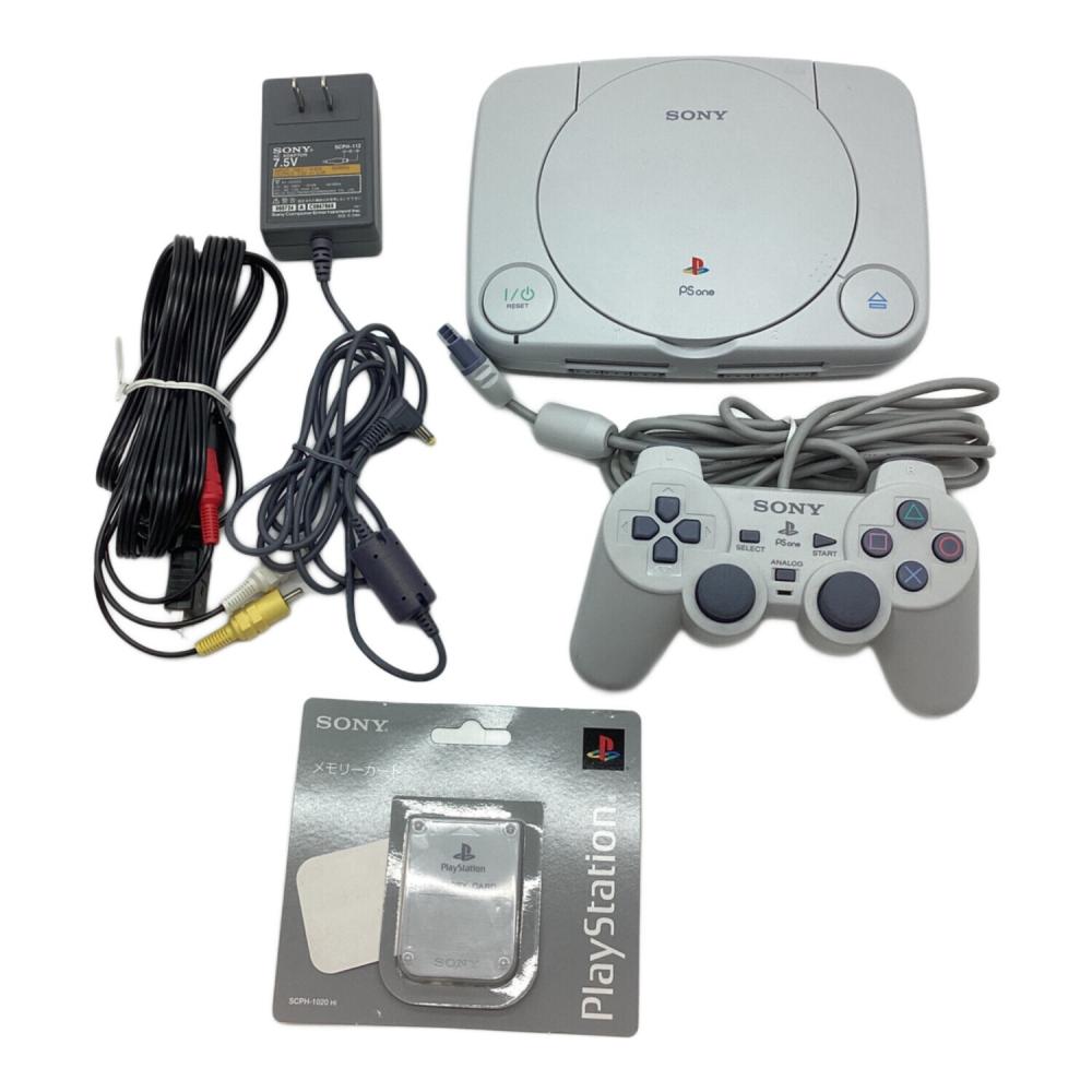PS one(SCPH-100)本体+ソフト16本 SONY (ソニー) PlayStation PS one SCPH-100｜トレファクONLINE