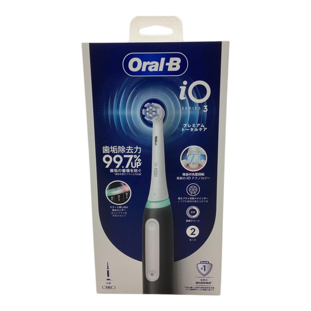 OralB (ブラウン) 電動歯ブラシ 2024年製 IO3マットブラック