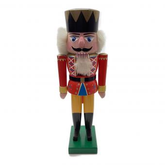 Fuchtner Werkstatt くるみ割り人形 レッド/兵隊 キズ有