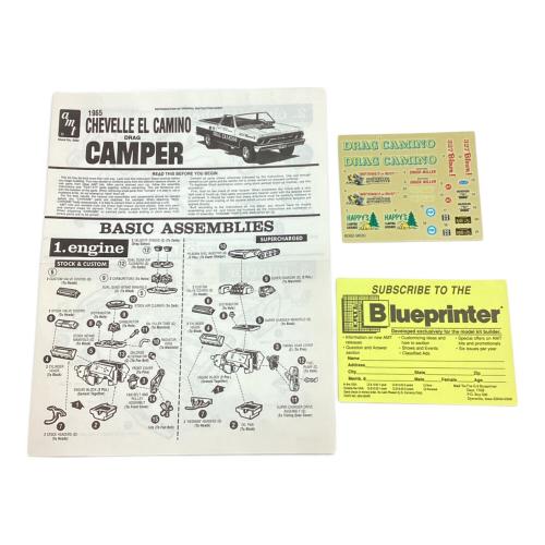 AMT (エーエムティー) シボレー エルカミーノ 1965 プラモデル