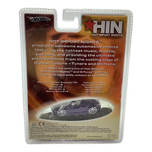 HOT WHEELS (ホットウィール) HOT IMPORT NIGHTS ミニカー HIN