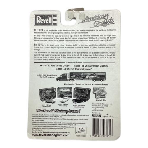 Revell (レベル) 58 Chevy Custom Impara ミニカー 1/64