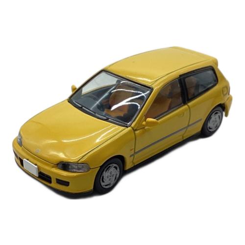 TOMYTEC (トミーテック) ホンダ シビック SiR-Ⅱ ミニカー イエロー