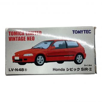 TOMYTEC (トミーテック) ホンダ シビック SiR-Ⅱ ミニカー レッド