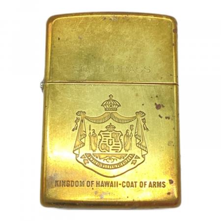 ZIPPO (ジッポ) KINGDOM OF HAWAII COAT OF ARMS 1990 オイルライター