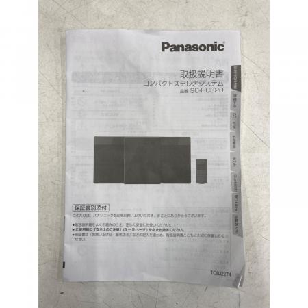 Panasonic (パナソニック) コンパクトステレオシステム SC-HC320 2021