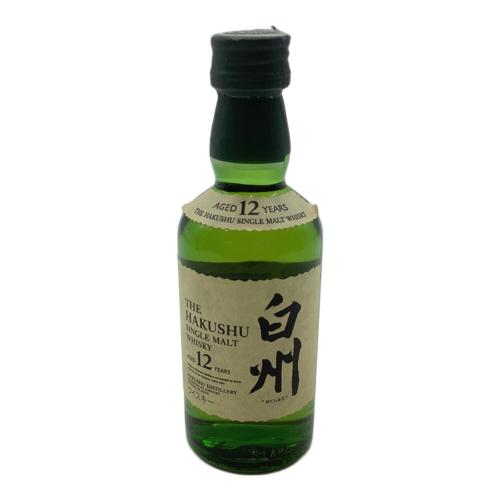 サントリー 白州 ウィスキー 12年 50ml
