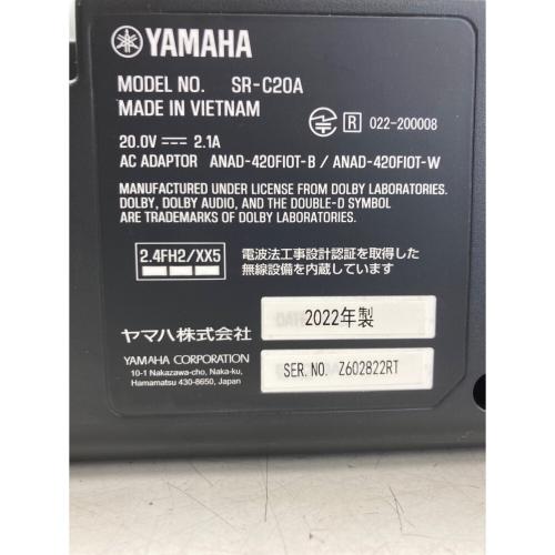 YAMAHA (ヤマハ) バースピーカー SR-C20A 2022年製