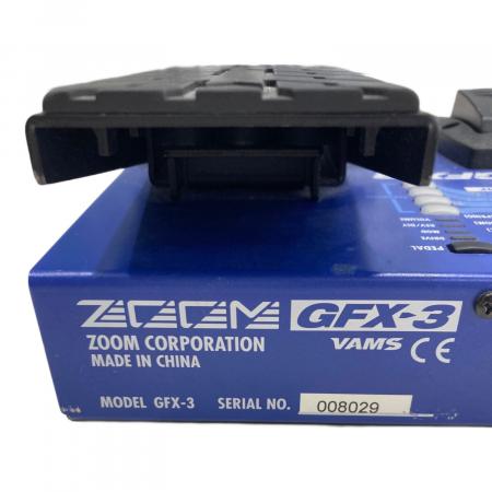 ZOOM (ズーム) マルチエフェクター gfx-3｜トレファクONLINE