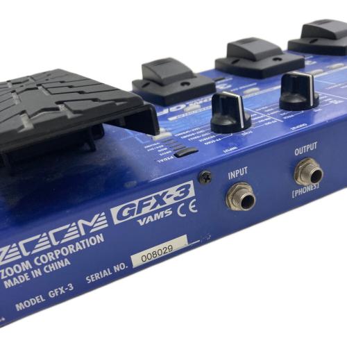 ZOOM (ズーム) マルチエフェクター gfx-3