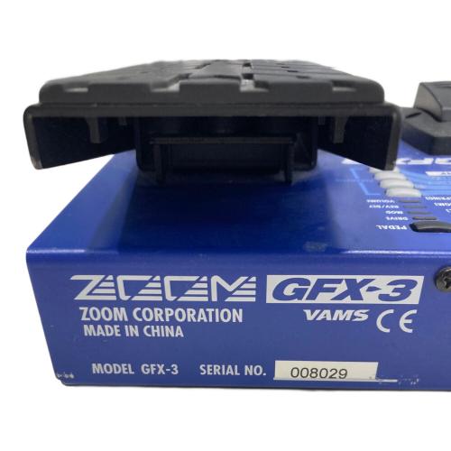 ZOOM (ズーム) マルチエフェクター gfx-3