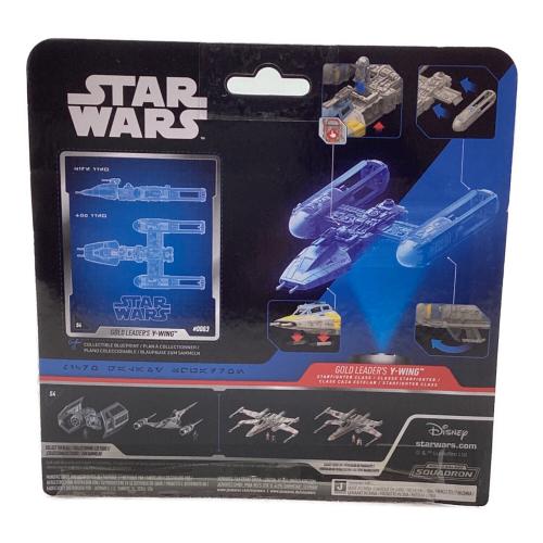 STAR WARS (スターウォーズ) Star Wars Micro Galaxy Squadron Gold Leader's Y-Wing フィギュア
