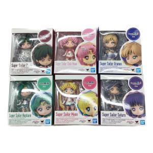 BANDAI (バンダイ) Figuarts mini edition フィギュア Moon/ChibiMoon/Pluto/Uranus/Saturn/Neptune 6セット Super Sailor Moon