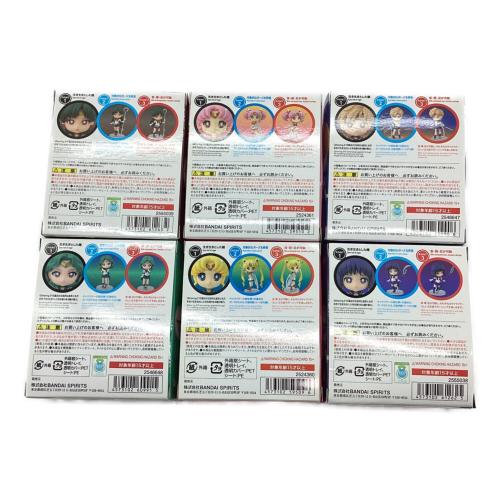 BANDAI (バンダイ) Figuarts mini edition フィギュア Moon/ChibiMoon/Pluto/Uranus/Saturn/Neptune 6セット Super Sailor Moon