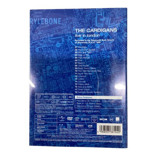 THE CARDIGANS live in london DVD 〇