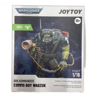 JOYTOY (ジョイトイ) ウォーハンマー40,000 オルク コマンド コムズボゥイ ワグズク 1/18スケールフィギュア フィギュア