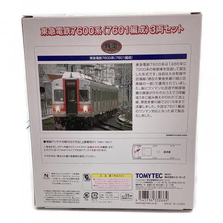 TOMYTEC (トミーテック) 車両セット(3両編成) Nゲージ 東急電鉄7600系