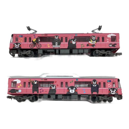 TOMYTEC (トミーテック) 車両セット(3両編成) Nゲージ 2両セット 熊本電気鉄道03形（くまもんラッピング）