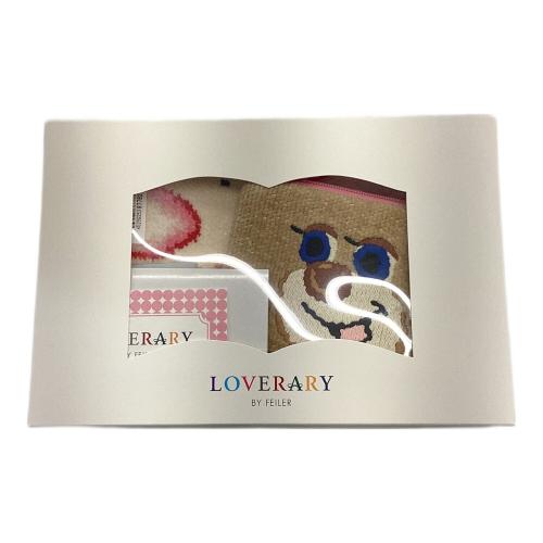 LOVERARY by FEILER (ラブラリー バイ フェイラー) ハンカチ&ポーチセット