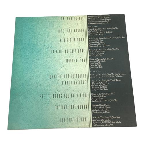 EAGLES (イーグルス) HOTEL CALIFORNIA レコード P-10221Y