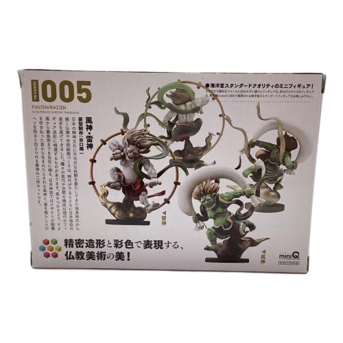 海洋堂 (カイヨウドウ) miniQ ミニチュア キューブ 風神 雷神 フィギュア