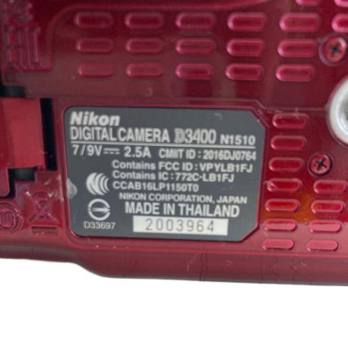 Nikon (ニコン) デジタル一眼レフカメラボディ D3400